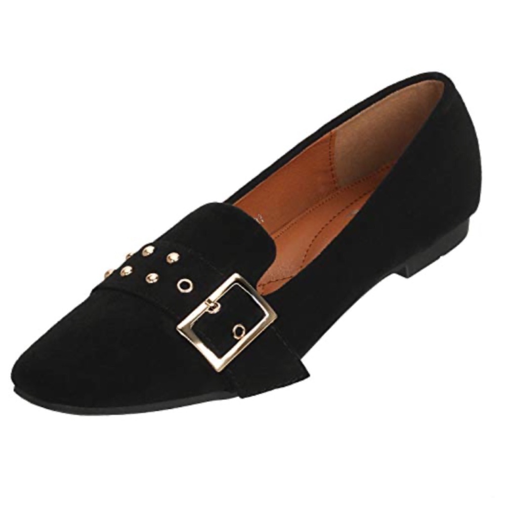 Womens Black Loafers 7.5
